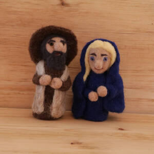 Christliche Wollfigur