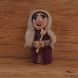 Christliche Wollfigur